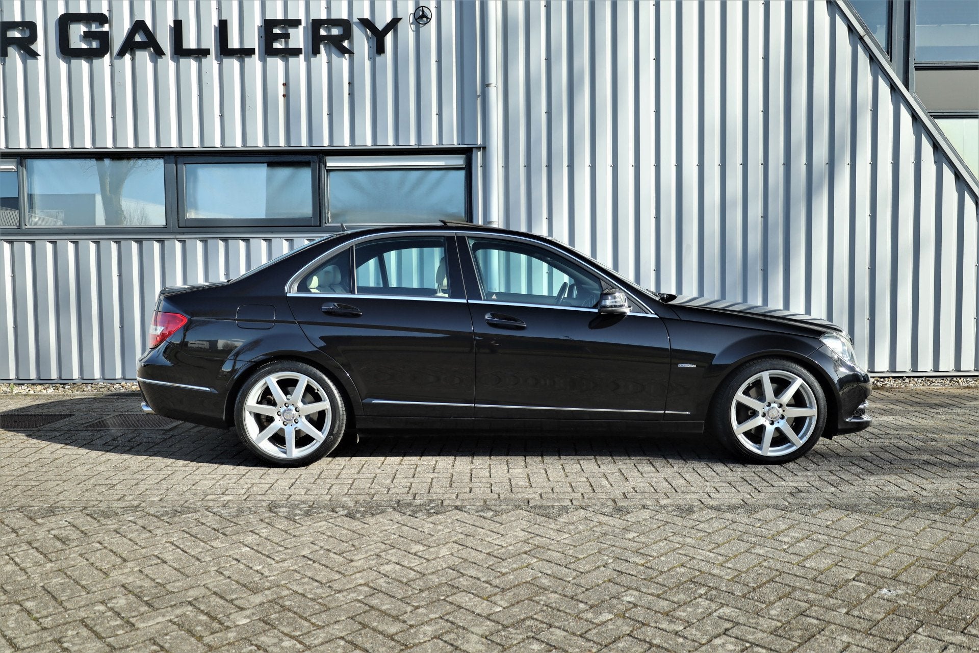 Mercedes-Benz C-Klasse C 350 4M Avantgarde (bj 2011), Euro 5, Beige, Zwart, Leder