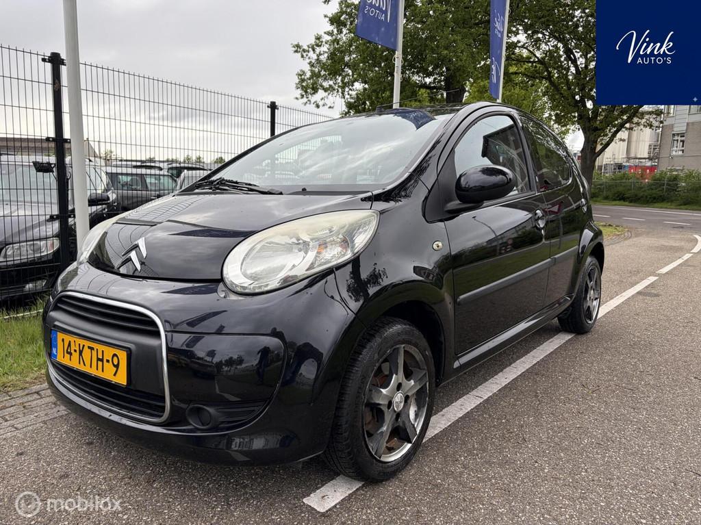 Citroen C1 1.0-12V Ambiance | 5 deurs | APK 2027, Auto's, Voorwielaandrijving, Stof, Gebruikt, Zwart