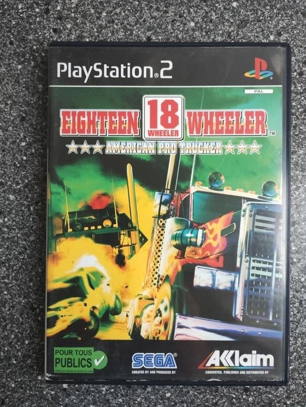 18 Wheeler, Verzenden, 1 speler, Racen en Vliegen, Zo goed als nieuw