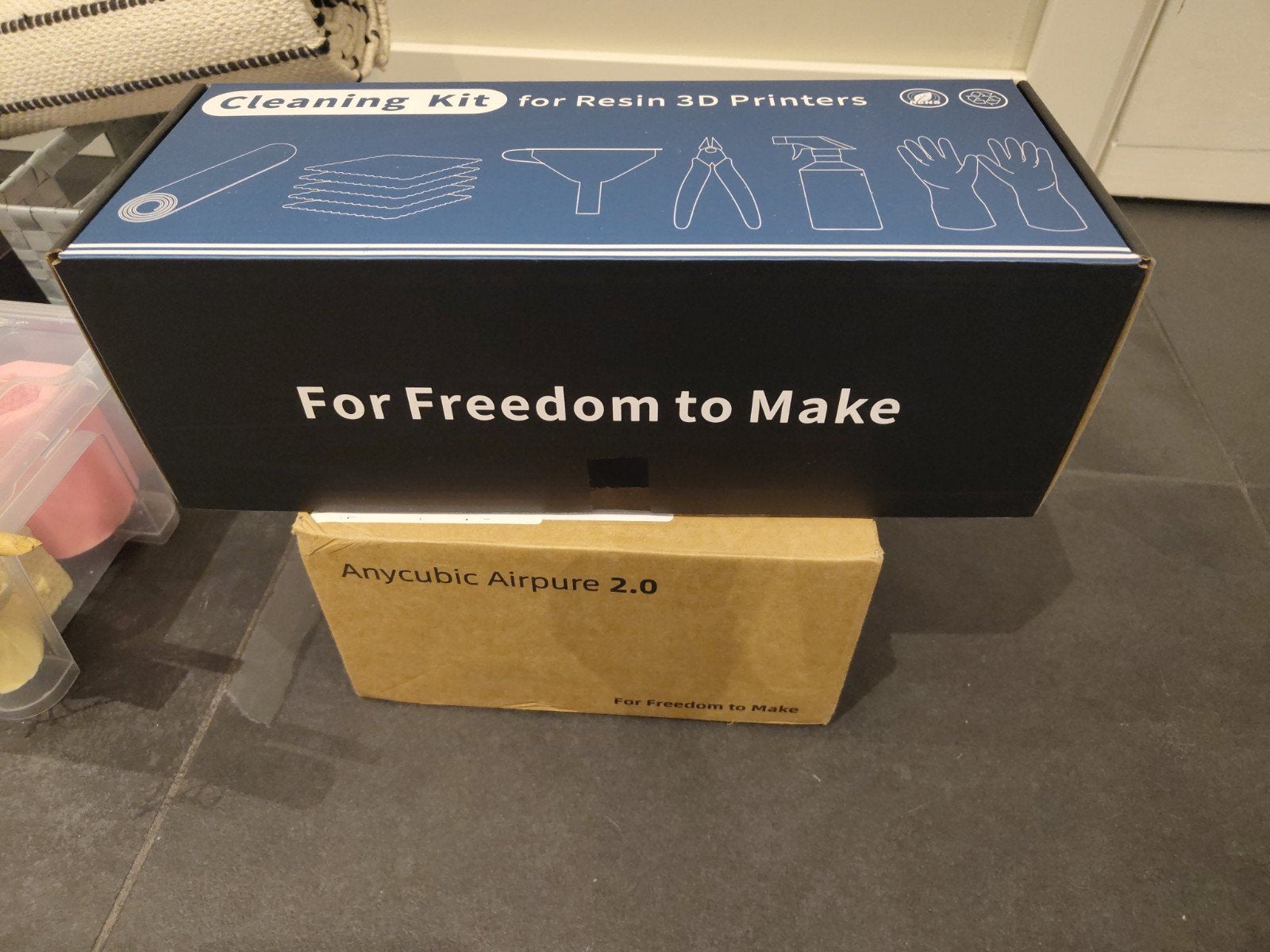 3D printer toebehoren, Ophalen, Nieuw