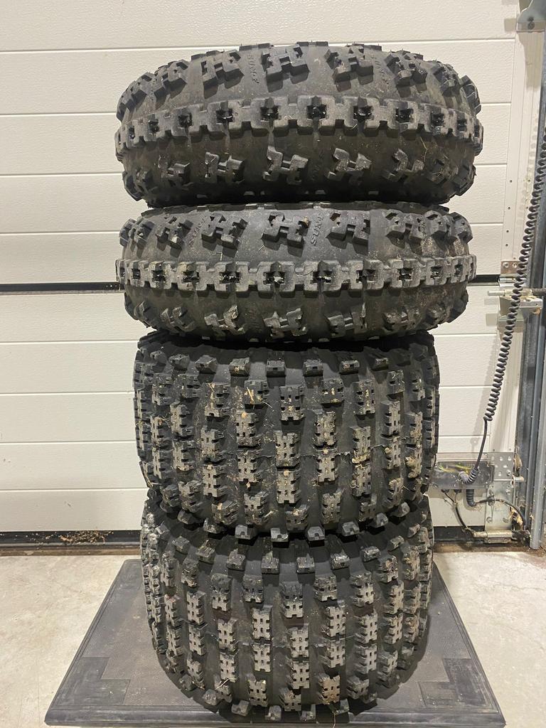 Yamaha blaster/yfz quad banden met velg., Motoren, Onderdelen | Merk-onafhankelijk, Ophalen of Verzenden