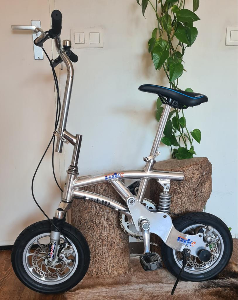 Nette F121 Vouwfiets || Mini bike || Dubbele vering!, Fietsen en Brommers, Fietsen | Vouwfietsen, 14 tot 16 inch, Zo goed als nieuw