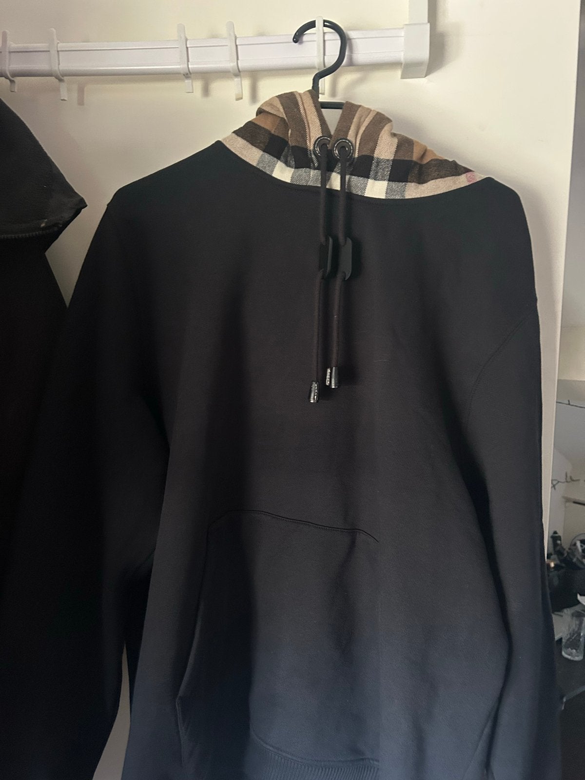 Burberry Hoodie/Trui Maat L Origineel, Ophalen of Verzenden, Zo goed als nieuw, Maat 52/54 (L), Zwart