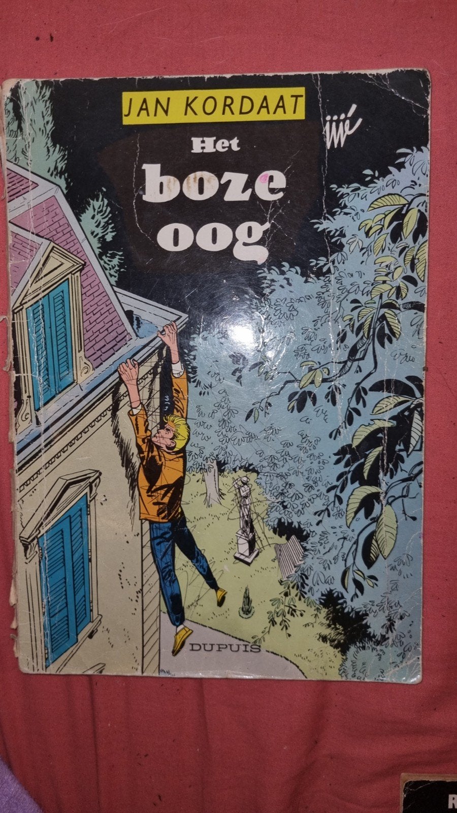 1e druk Jan Kordaat - Het Boze Oog (Dupuis), Boeken, Eén stripboek, Ophalen of Verzenden, Gelezen, J. Dupuis