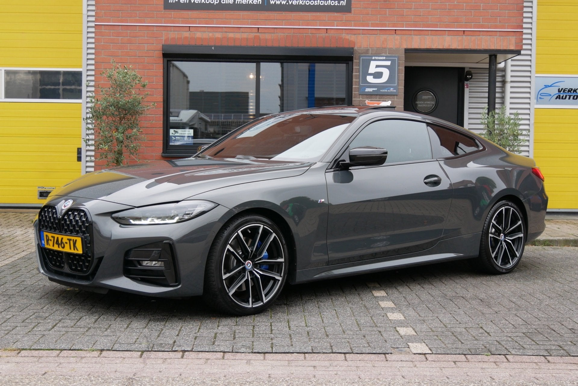 BMW 4-serie Coupé 420i High Executive. m sport. camera. sch, Automaat, Achterwielaandrijving, Gebruikt, 4 stoelen