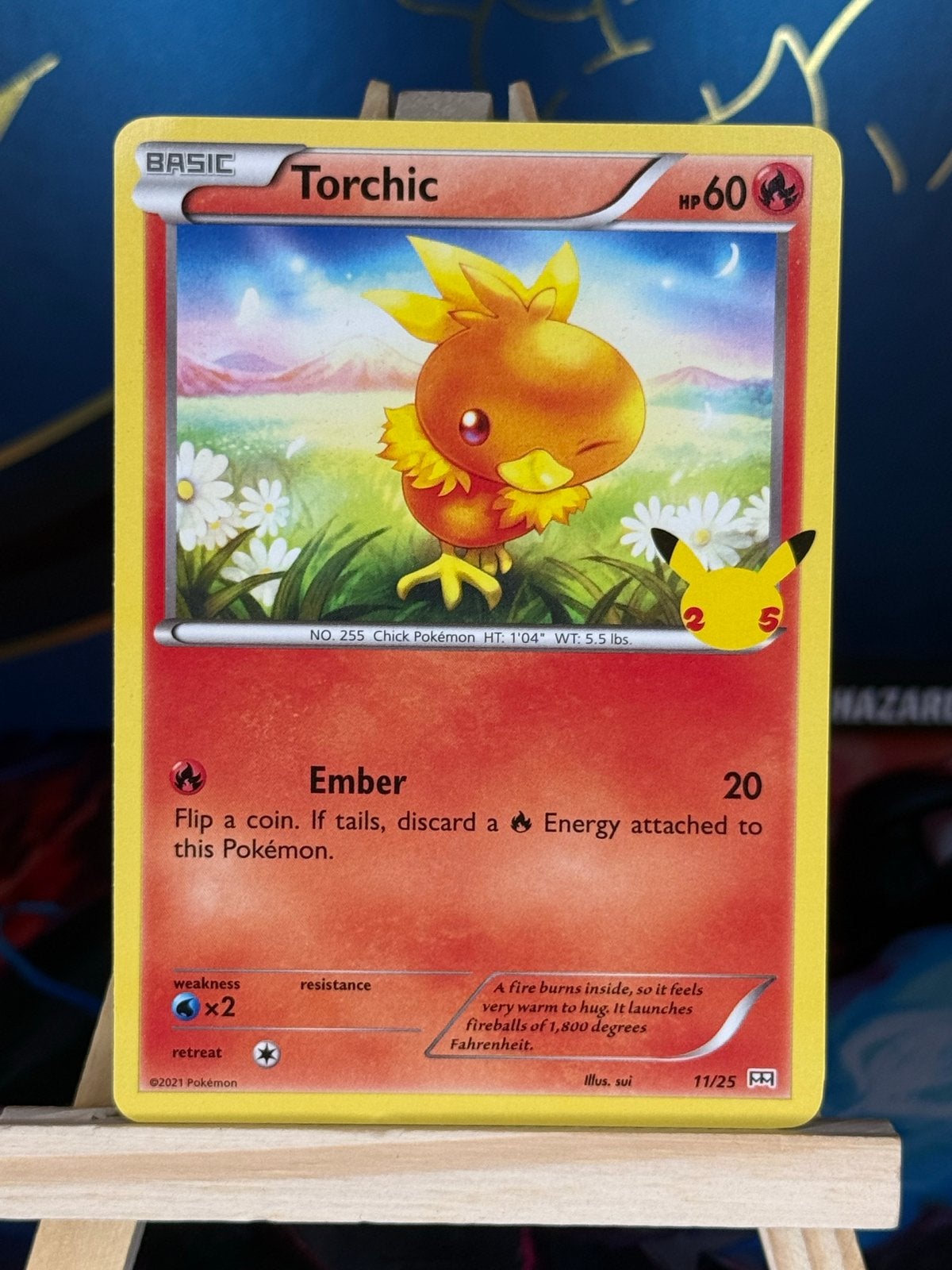 Torchic #11 | Pokemon McDonalds 2021, Verzenden, Zo goed als nieuw, Losse kaart