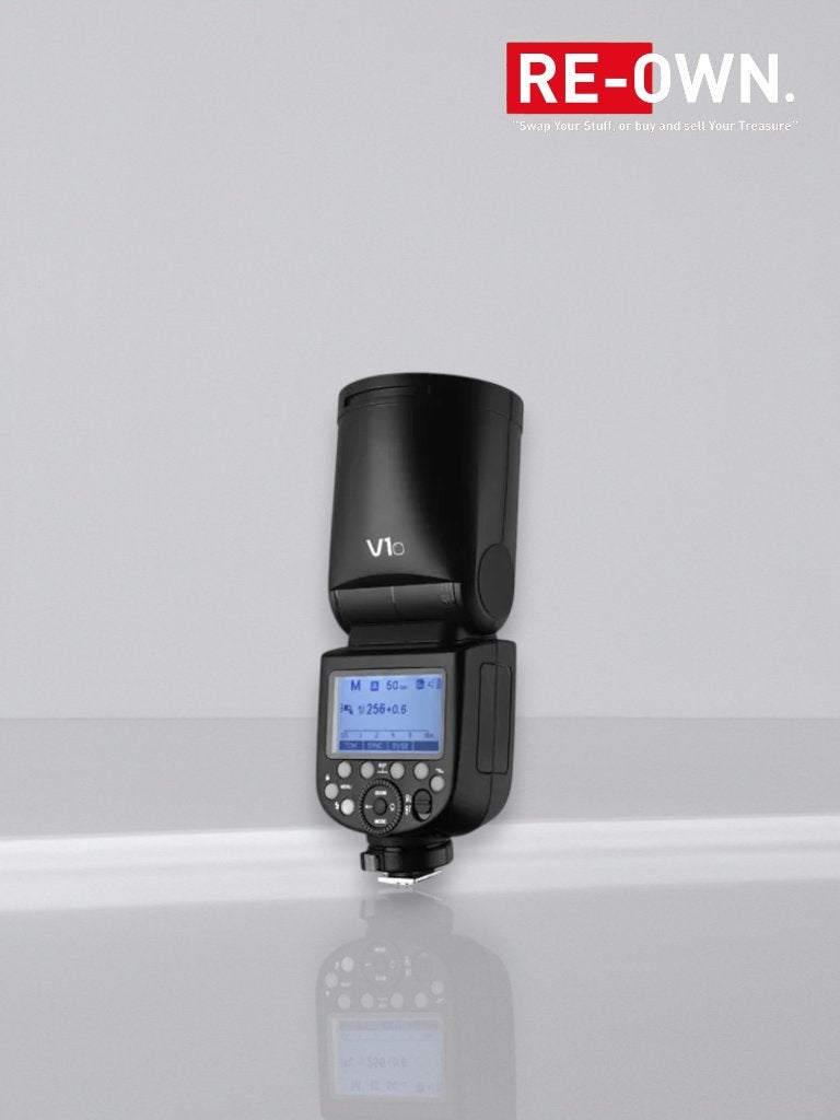Godox Speedlite V1F flitser voor Fujifilm topstaat+garantie, Overige merken, ., Godox, Ophalen of Verzenden