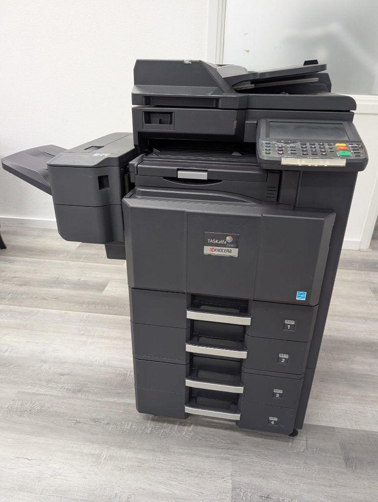 Kyocera TASKalfa 2550ci A3 Kleuren MFP + DF-470 Finisher, Computers en Software, Printers, Gebruikt, Printer, Laserprinter, Kleur printen