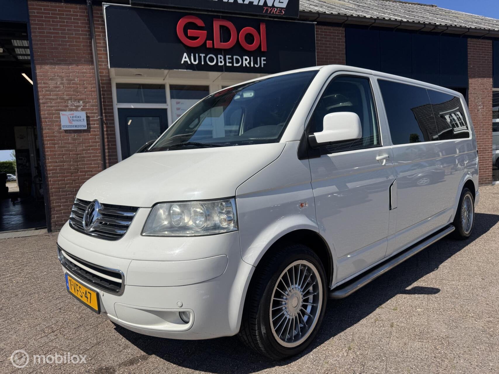 Volkswagen Transporter 2.5 TDI 340 L2 automaat, Auto's, Automaat, Volkswagen, 2500 kg, Wit