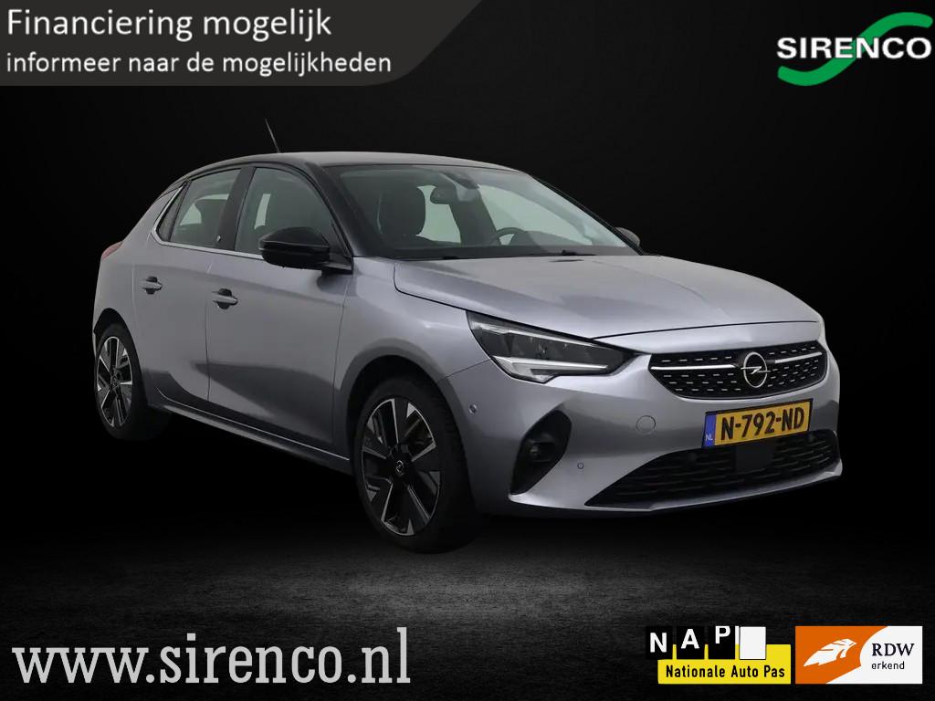 Opel Corsa-e Elegance 3 fase 50 kWh | 11kw laden | adapive c, Auto's, Opel, 330 km, Gebruikt, Zwart, Met garantie (alle)