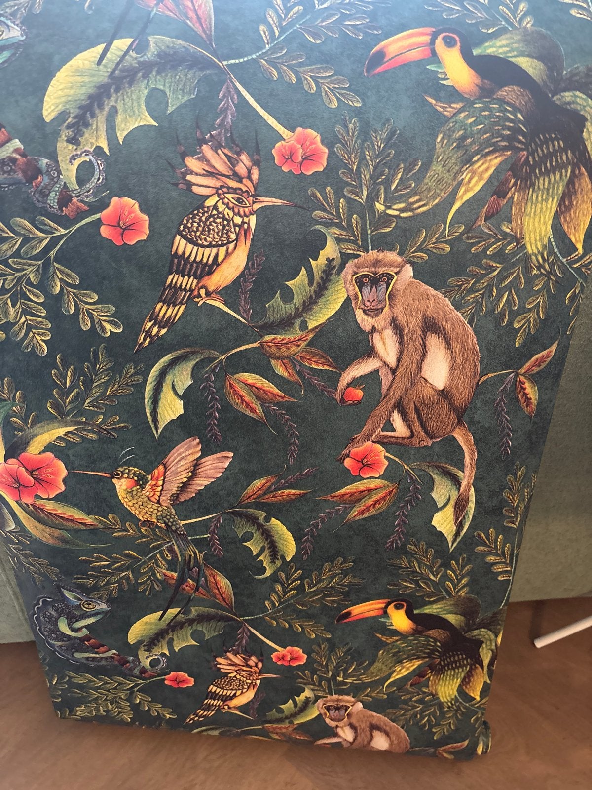 Restrol behang met jungleprint en dieren, Overige typen, Overige merken, Modern, Ophalen of Verzenden