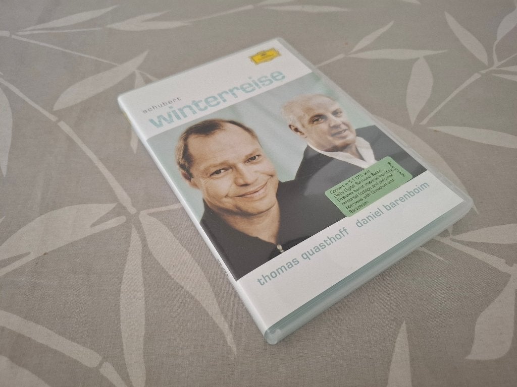 Schubert: WINTERREISE (Barenboim / Quasthoff)  -  DVD, Cd's en Dvd's, Cd's | Klassiek, Schubert, Ophalen of Verzenden, Zo goed als nieuw