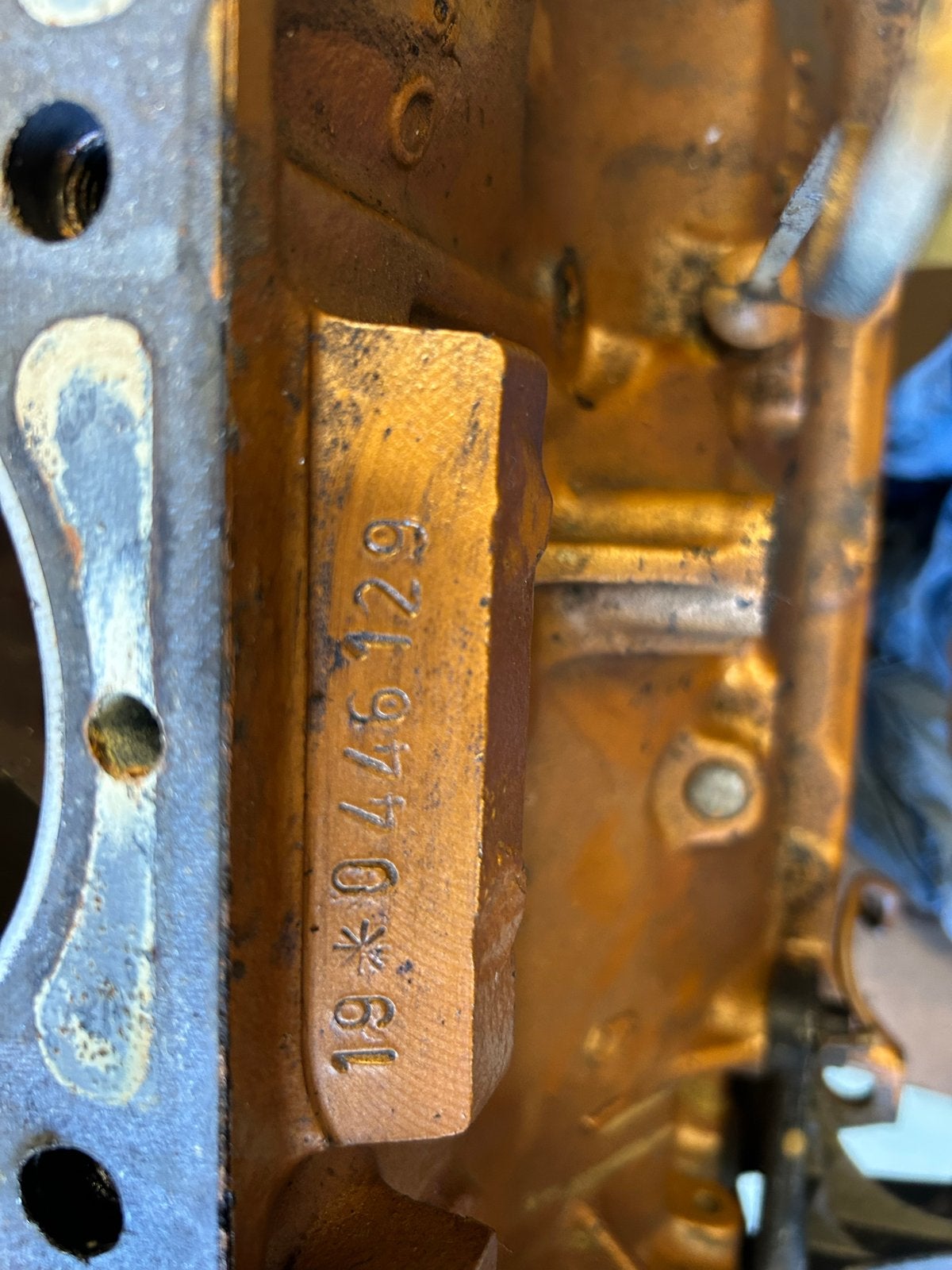 Opel CIH 1.9 Onderblok - Voor Restauratie of Onderdelen, Auto-onderdelen, Ophalen, Gebruikt, Opel
