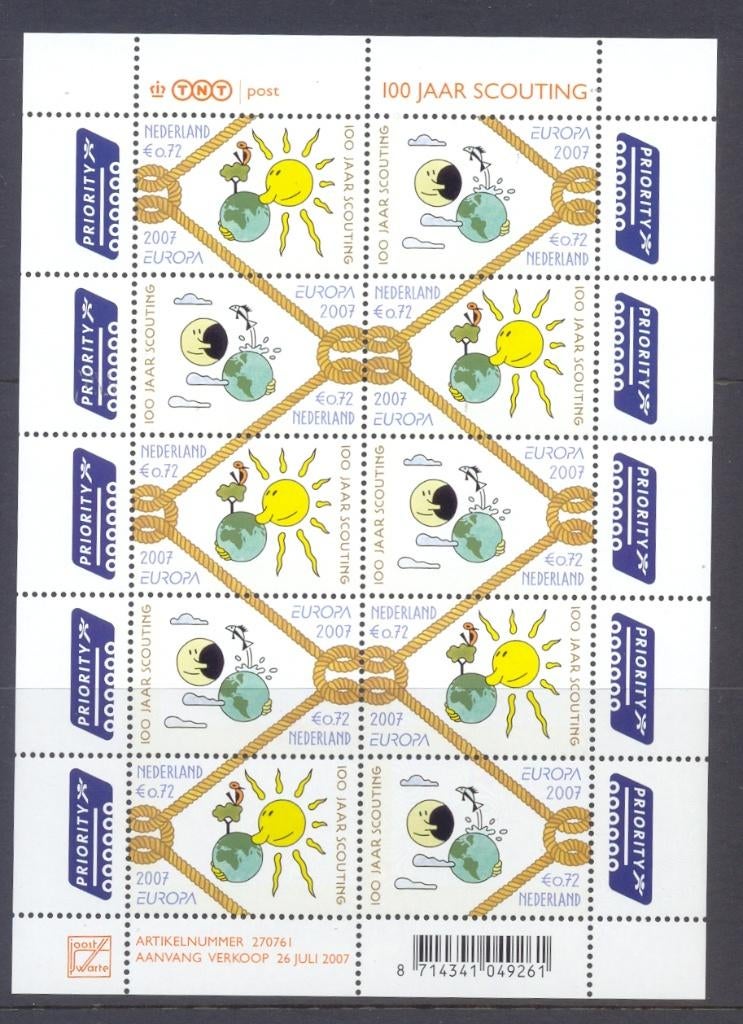 Nominaal frankeergeldig 100x72 mix, postfris, Postzegels en Munten, Postzegels | Nederland, Ophalen of Verzenden, Postfris