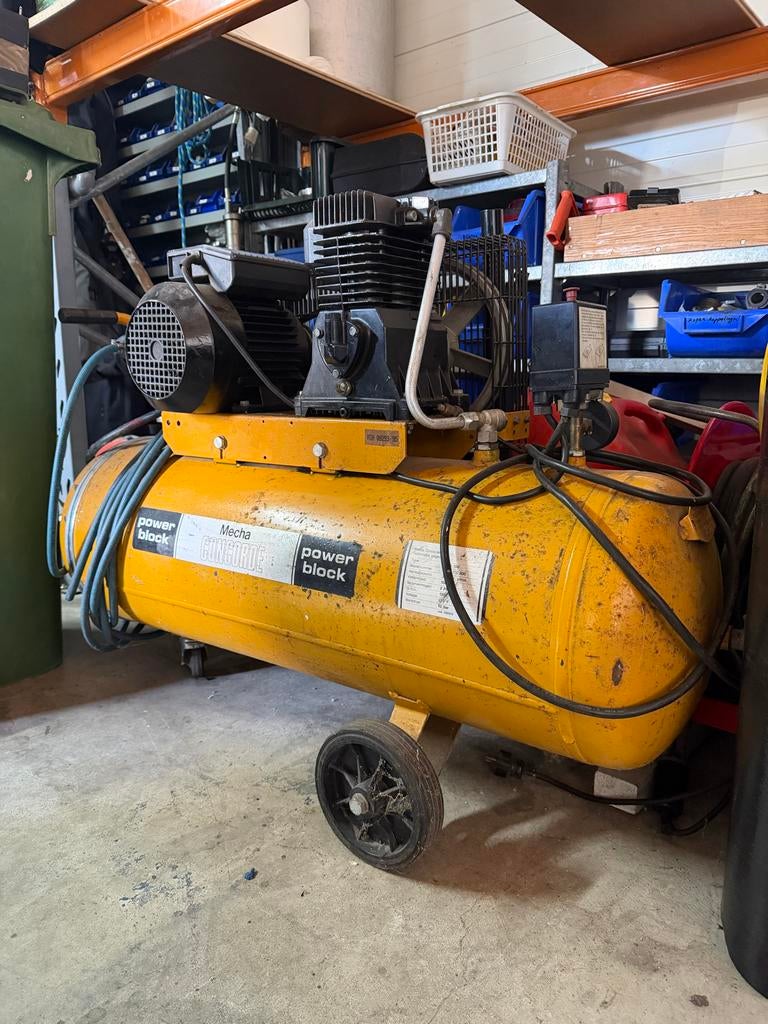 Mecha Concorde Compressor - Krachtige Luchtcompressor, Ophalen, Gebruikt, 200 tot 400 liter/min, Mobiel