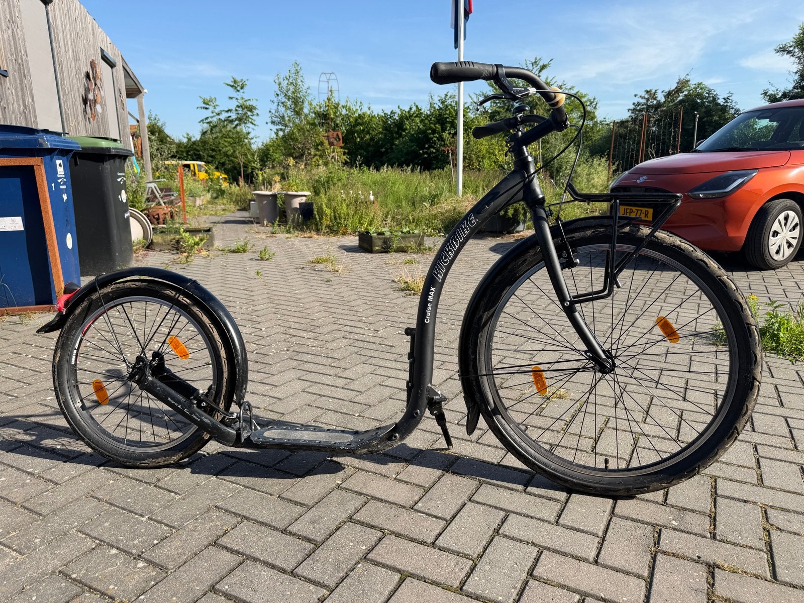 Kickbike Cruiser Max step met voordrager, Ophalen, Gebruikt, Kickbike