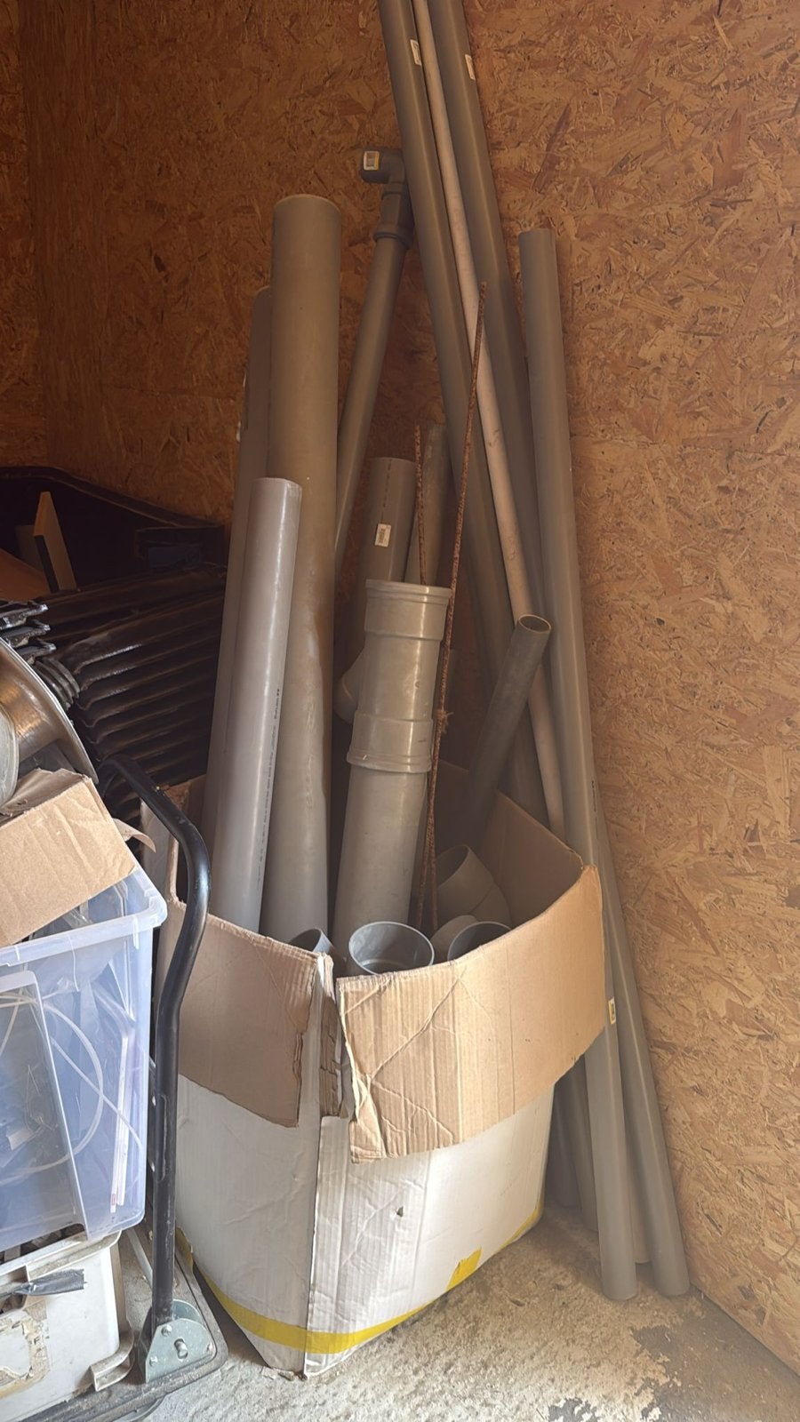 Diverse PVC buizen en aansluitingen in verschillende maten, Gebruikt, Pvc, Ophalen of Verzenden, 80 mm of meer
