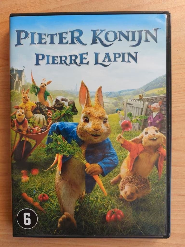 Pieter Konijn, Cd's en Dvd's, Alle leeftijden, Ophalen of Verzenden, Zo goed als nieuw, Amerikaans