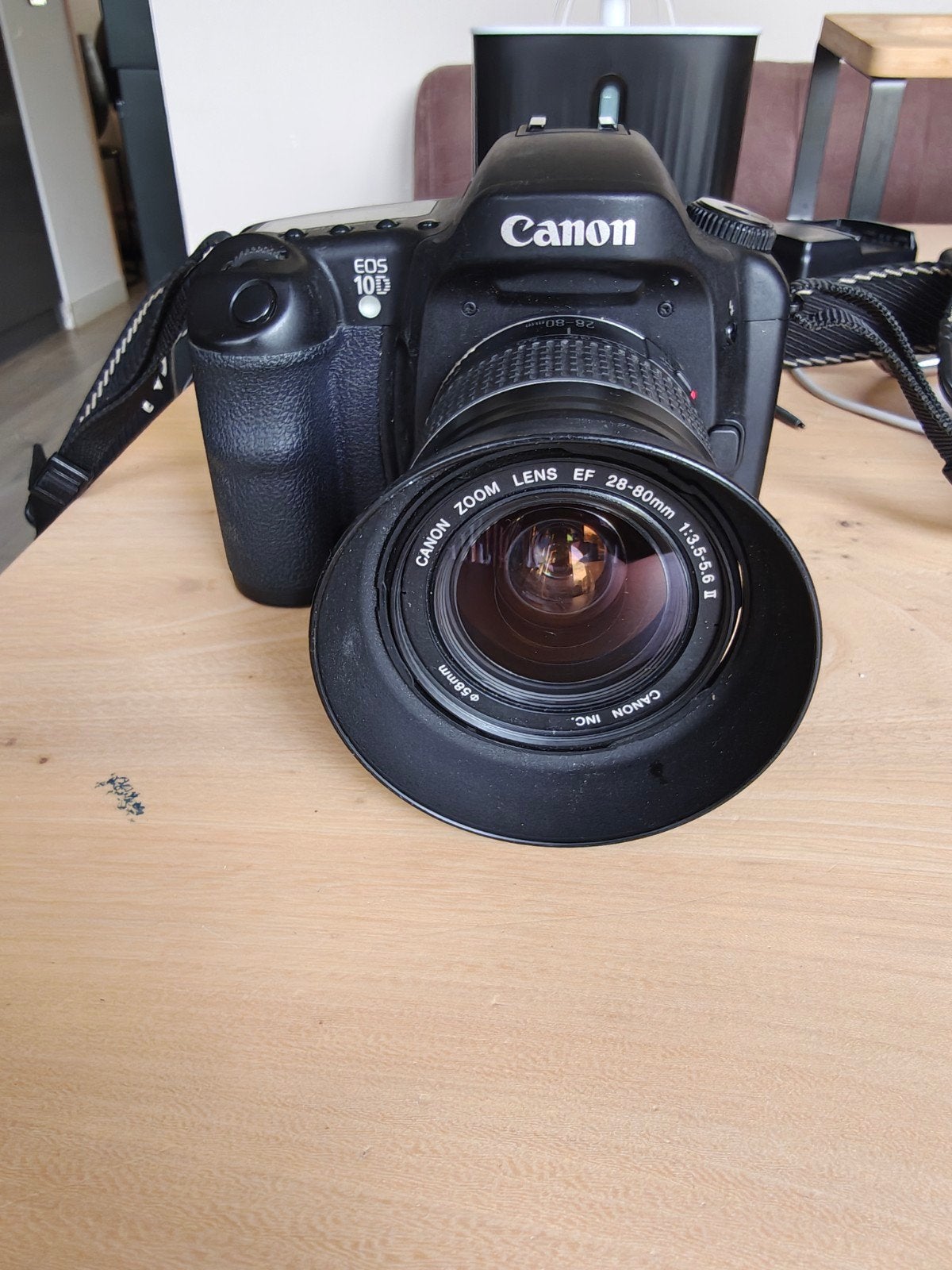 Canon eos 10d met lens en draagkoord, Ophalen, Canon, Geen optische zoom