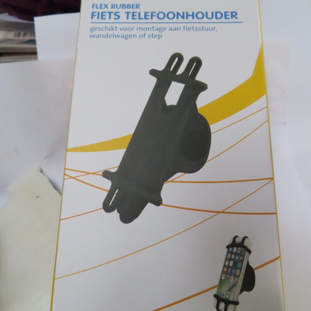 2 telefoonhouders fiets Smartphone fietstas  ANWB en ?, Verzenden, Zo goed als nieuw, Fiets