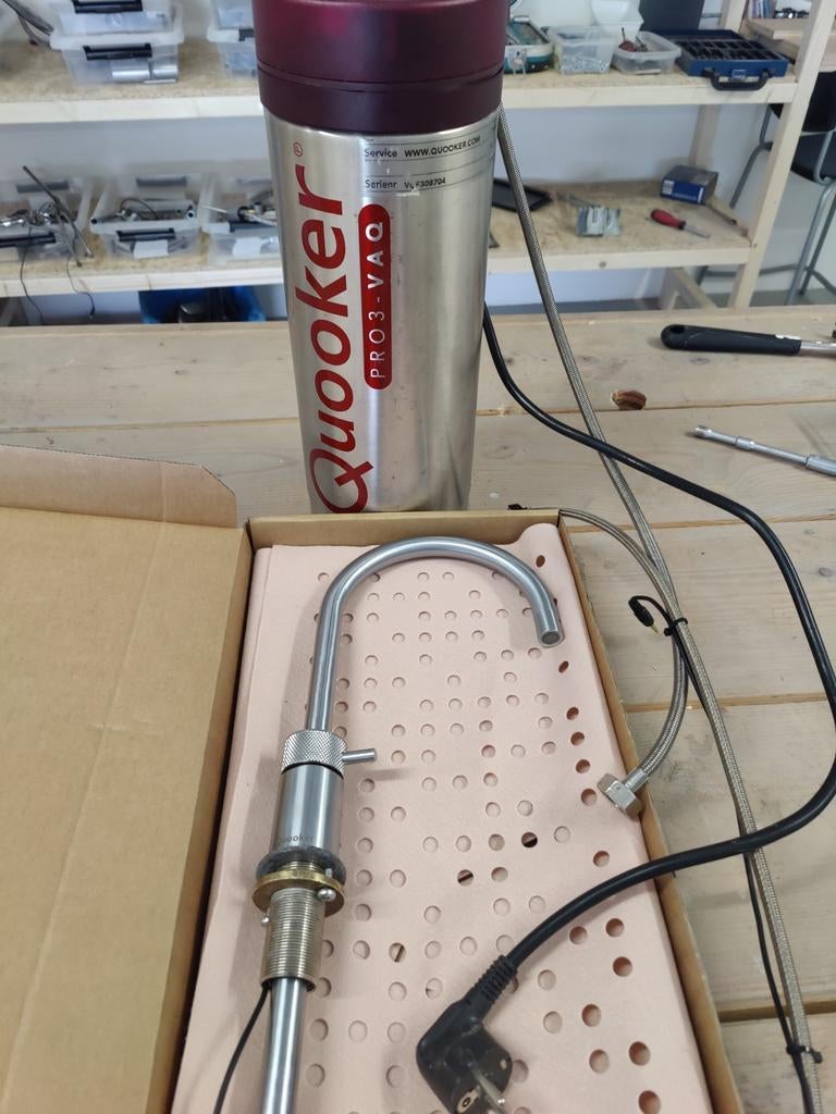 Quooker set (direct kokend water), Ophalen of Verzenden, Nieuw, Minder dan 100 cm