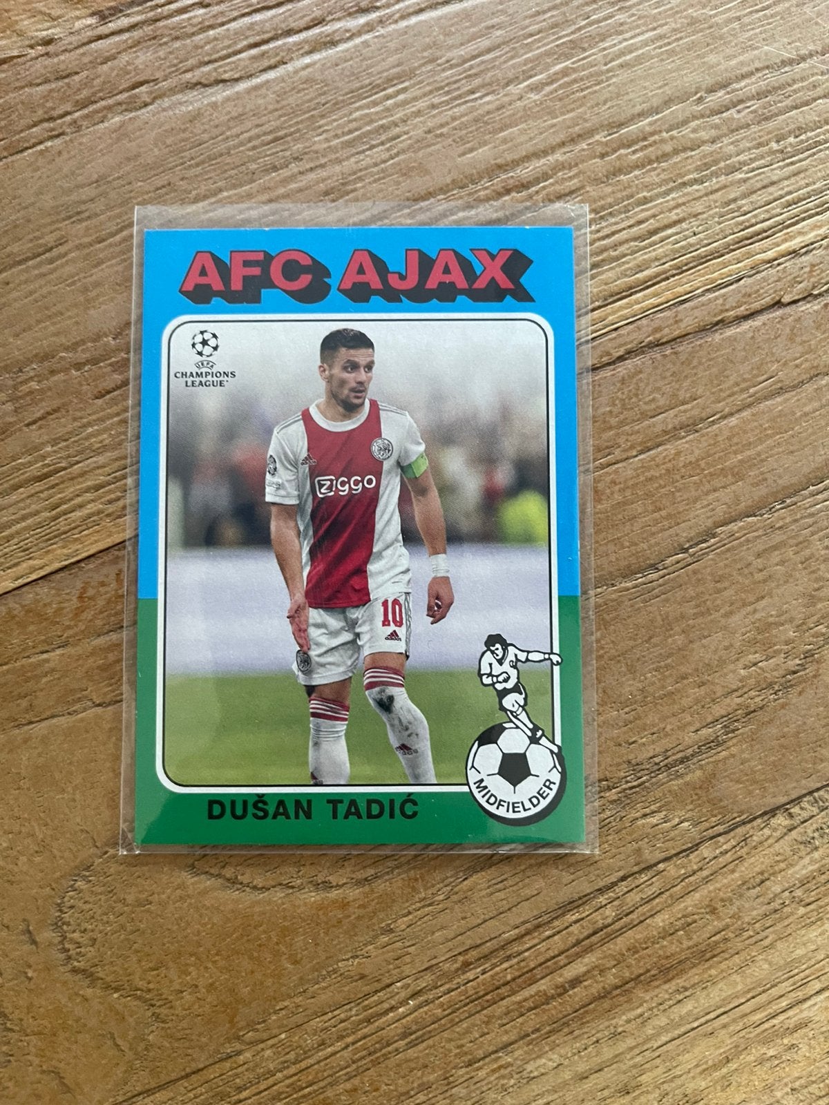 Dusan Tadic Ajax Topps 2022 Champions League, Ophalen of Verzenden, Zo goed als nieuw, Plaatje