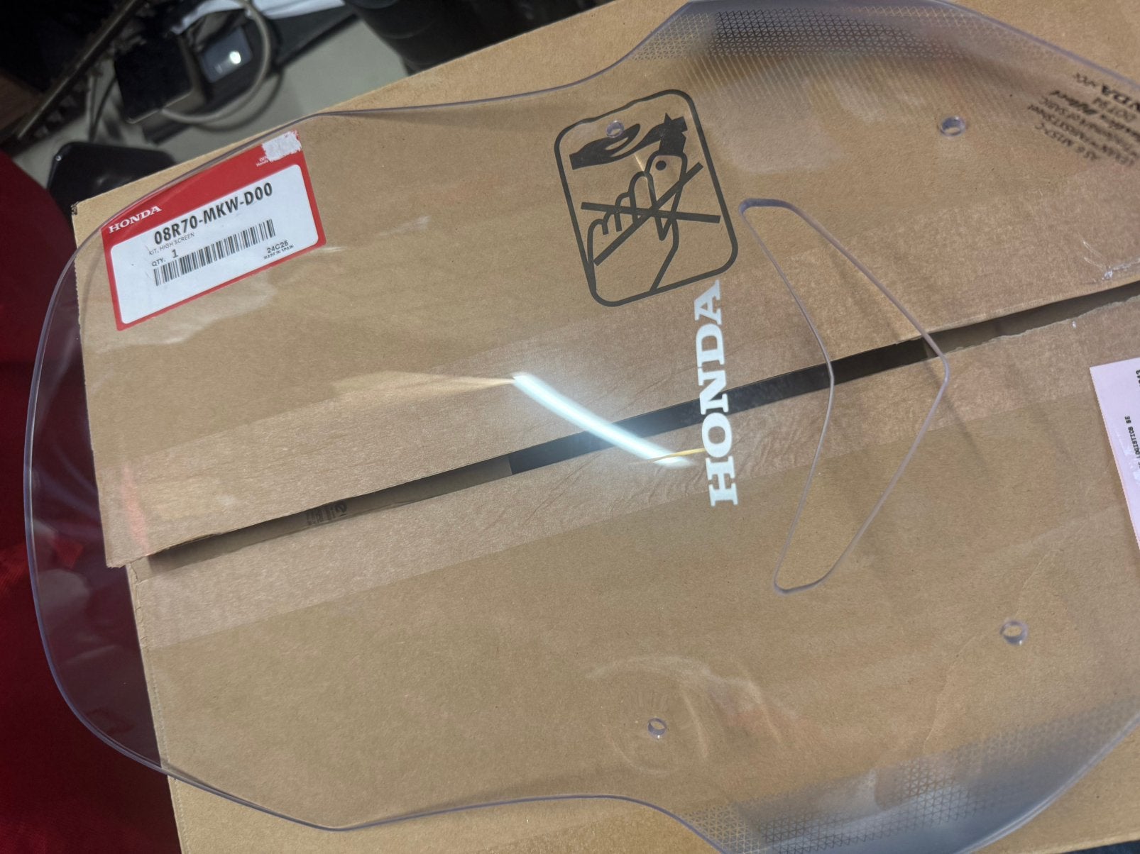 Verhoogd windscherm Honda NC 750 X bwj 21/24, Ophalen, Nieuw