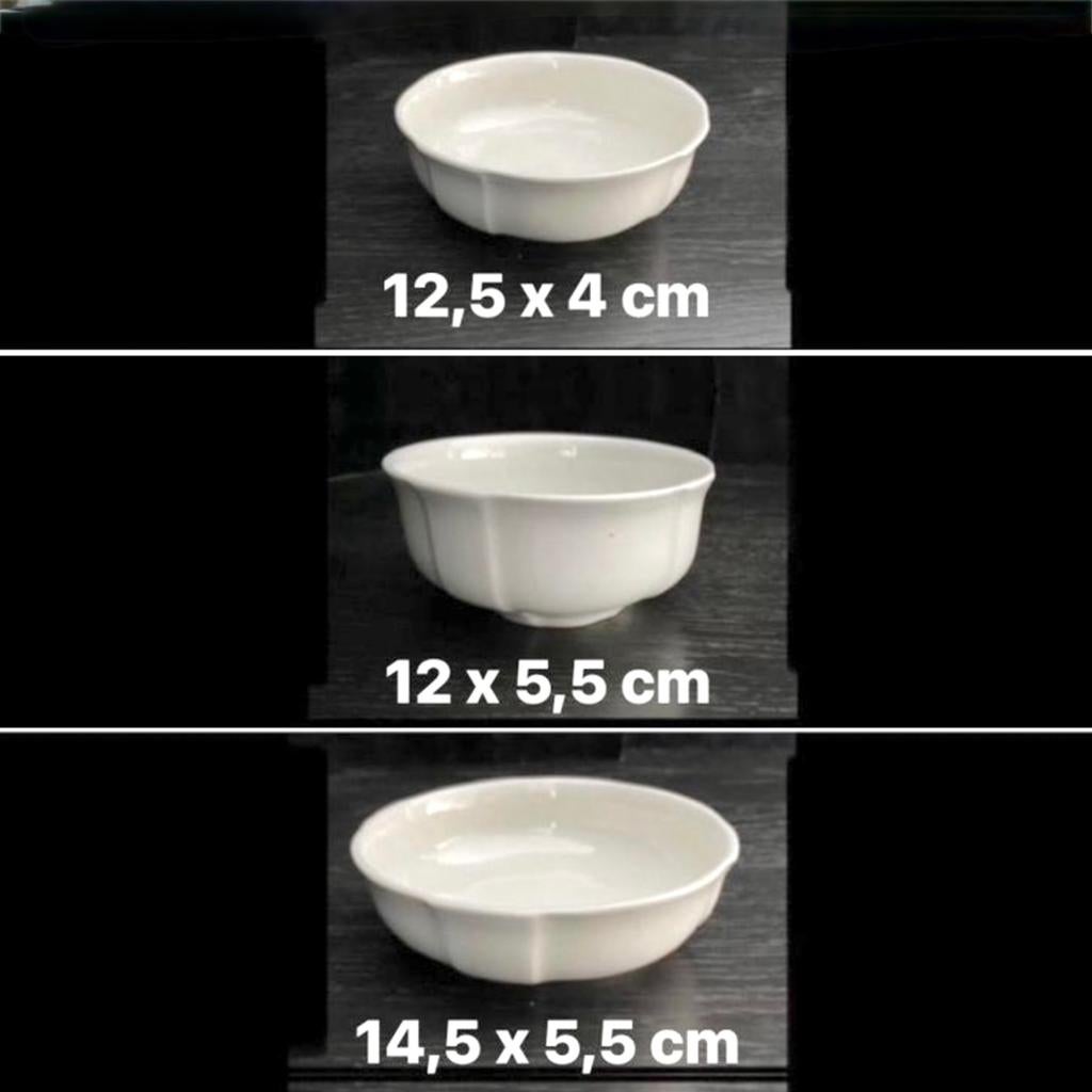 Villeroy & Boch Manoir 12,5cm+12cm+14,5cm.Dessert.Schaaltjes, Huis en Inrichting, Keuken | Servies, Ophalen of Verzenden, Overige stijlen