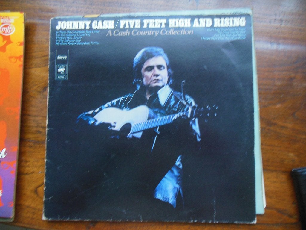lp country rock johnny cash fivefeet high and rising  cbs, LP, Gebruikt, Ophalen of Verzenden, 12 inch