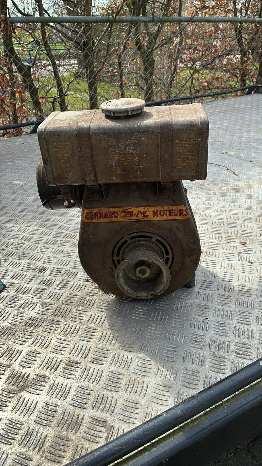 Stationaire motoren, Ophalen, Gebruikt, Benzinemotor