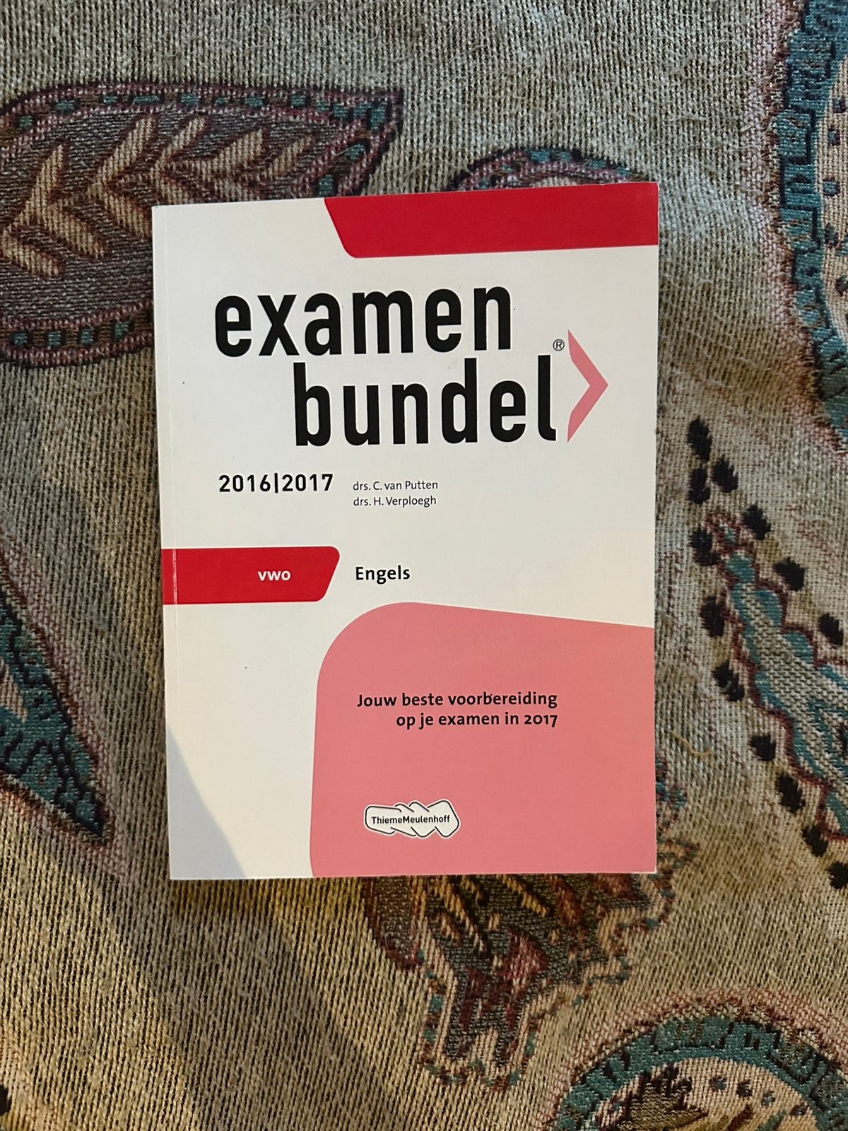 Examenbundel Engels VWO 2016 / 2017, Ophalen of Verzenden, Zo goed als nieuw, VWO, Engels