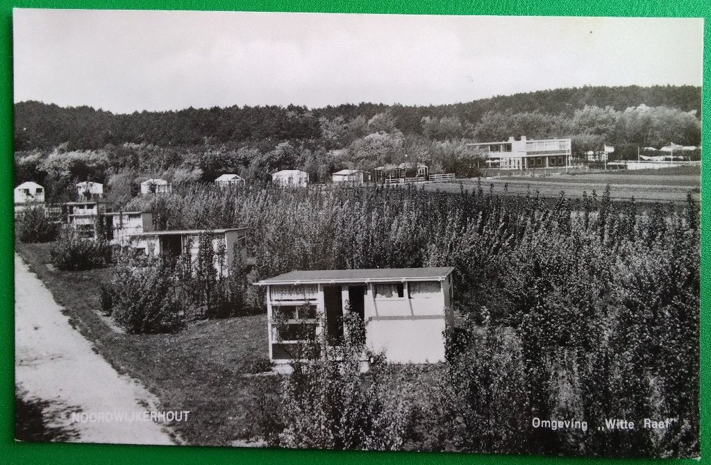 Noordwijkerhout, Omgeving Witte Raaf. Klf, Verzenden, 1960 tot 1980, Ongelopen, Zuid-Holland