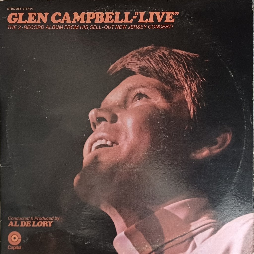 Dubbel LP Glen Campbell “Live” (US Release), LP, Gebruikt, Ophalen of Verzenden, 12 inch