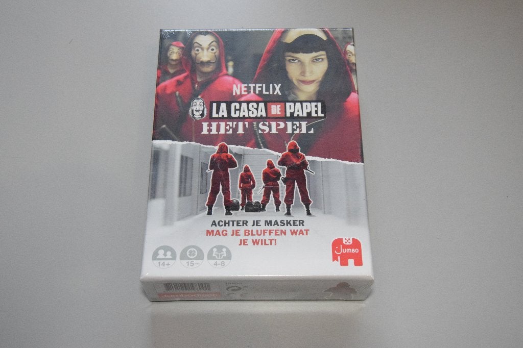 La Casa de Papel - Het Spel (Nieuw), Vijf spelers of meer, Verzenden, Nieuw, Jumbo