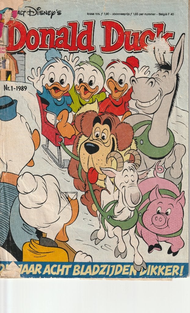 Donald Duck, Meerdere stripboeken, Ophalen, Gelezen