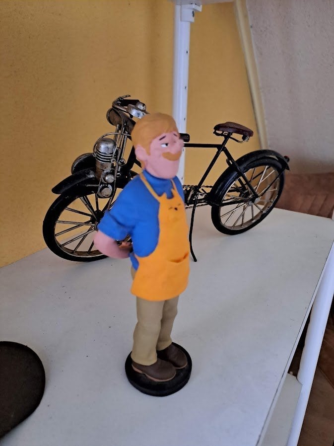 curiosa jan jans beeldje 20cm hoog ong., Verzenden