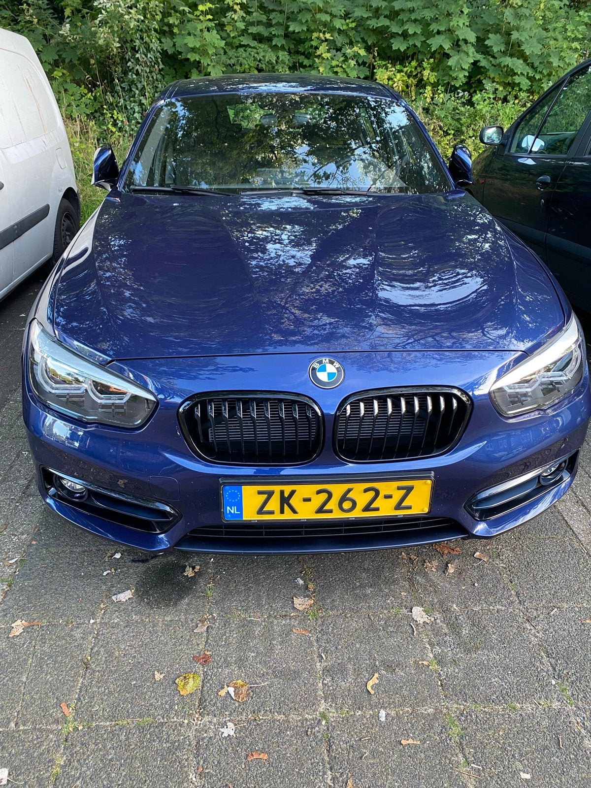 BMW 1-Serie 118i 136pk Aut 2019 Blauw, 1295 kg, Blauw, Origineel Nederlands, 650 kg