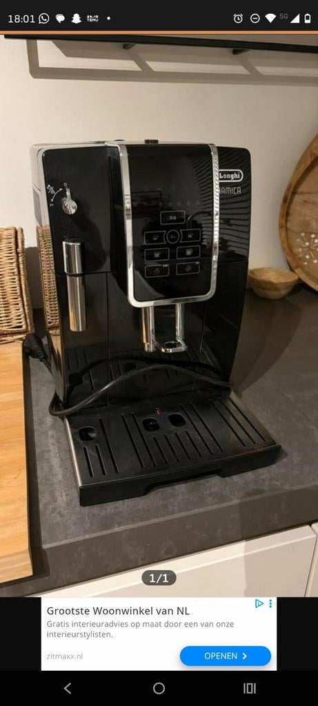 Electra ophaal koffiemachines enzovoort, Ophalen of Verzenden, Espresso apparaat