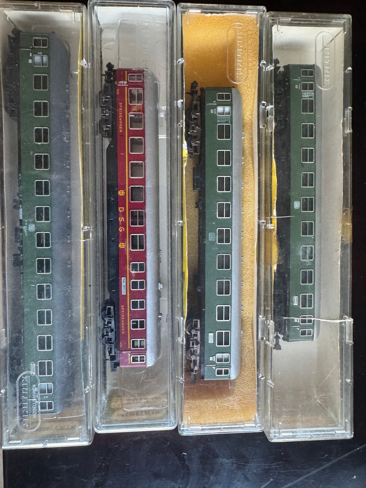 Minitrix DB personenwagons in ovp | 1/160 N spoor, Hobby en Vrije tijd, Modeltreinen | N-Spoor, Gelijkstroom, Trix, Wagon, Ophalen of Verzenden