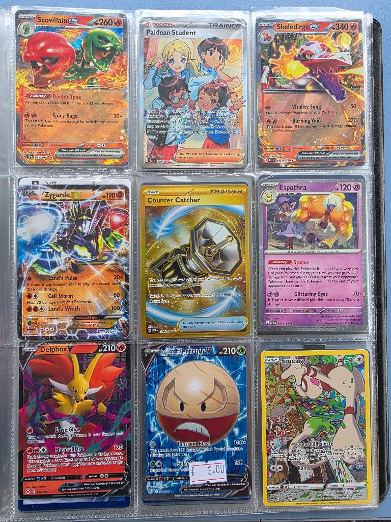 Pokemon kaarten, Ophalen of Verzenden, Zo goed als nieuw, Meerdere kaarten