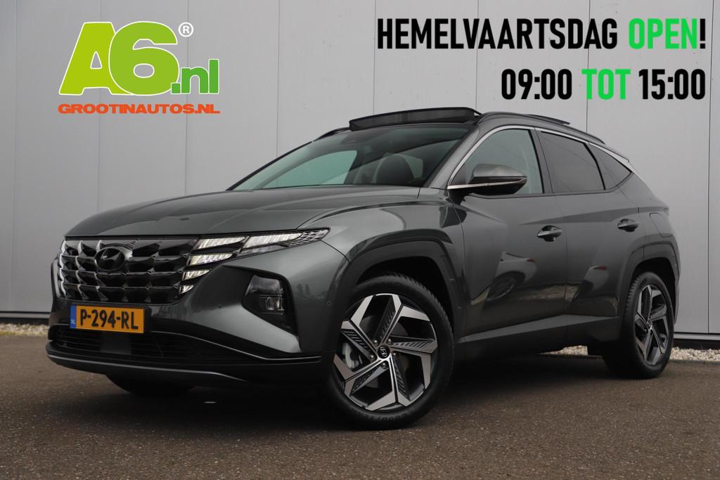 Hyundai Tucson 1.6 T-GDI HEV Premium Sky Automaat Panoramada, Auto's, Gebruikt, Euro 6, 4 cilinders, Met garantie (alle)