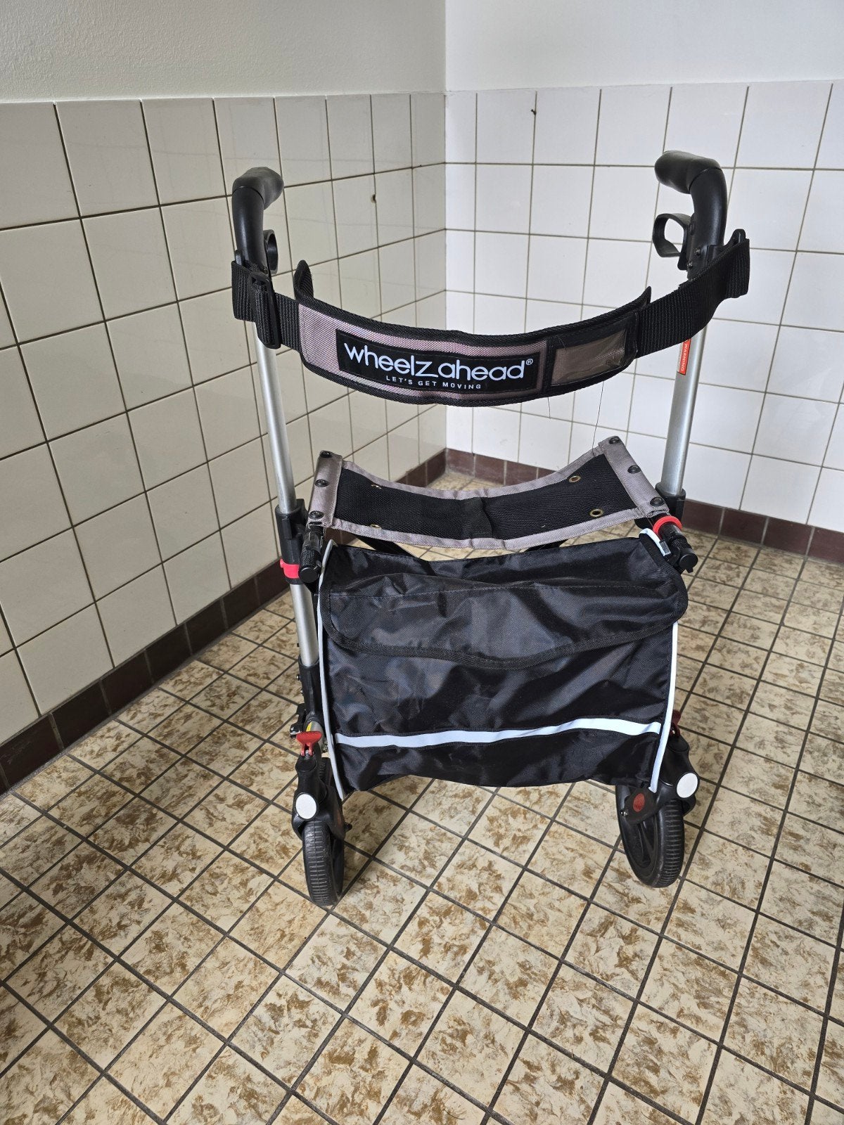 Lichtgewicht rollator wheelzahead track, Ophalen, Opvouwbaar