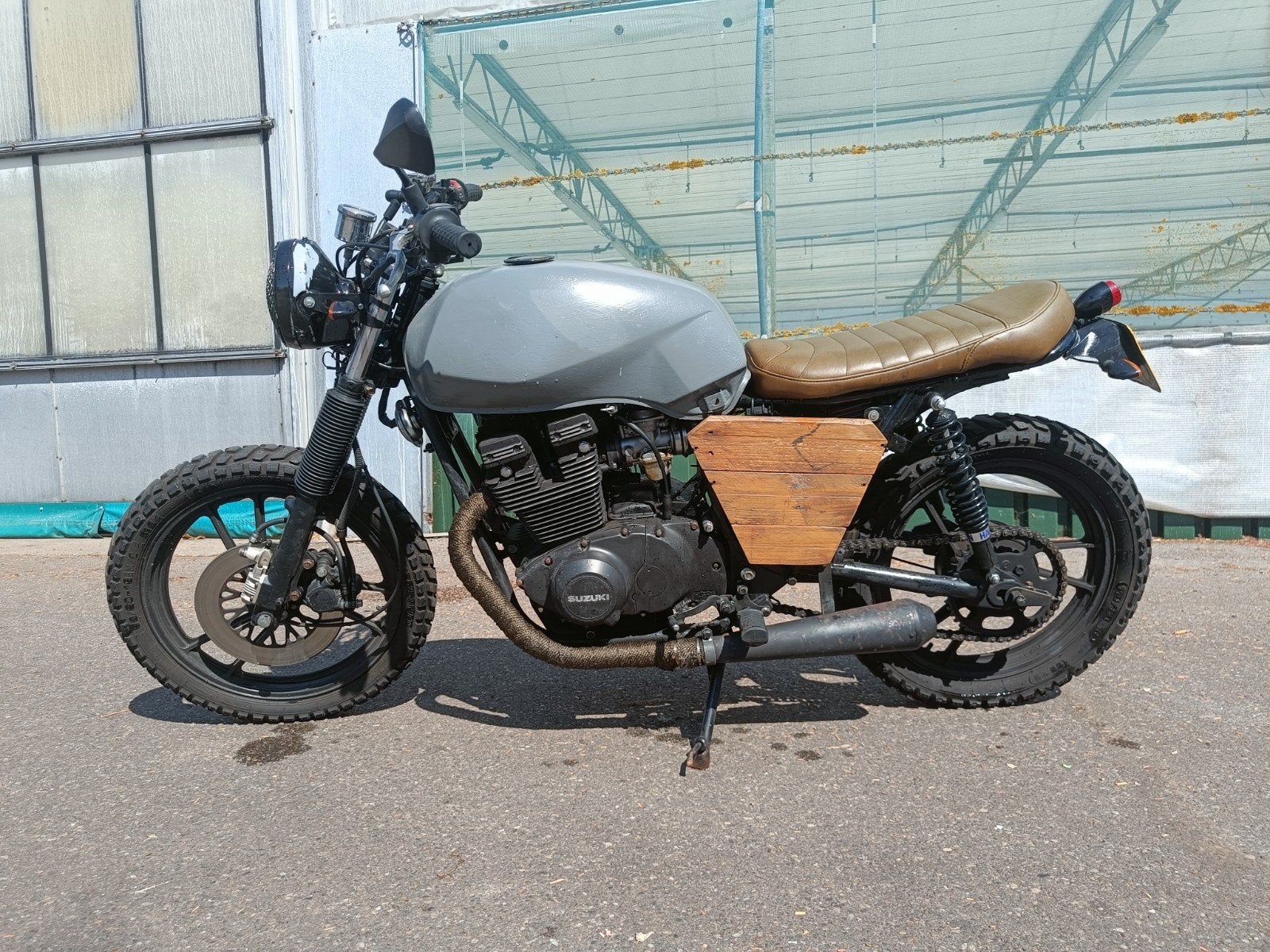 Suzuki GSX 400 E Scrambler, Motoren, Ophalen, Nieuw