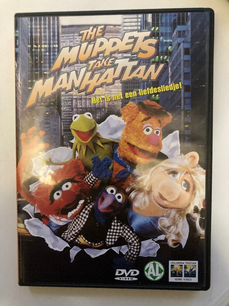the Muppets take Manhattan DVD NL, Animatie, Alle leeftijden, Ophalen of Verzenden, Zo goed als nieuw