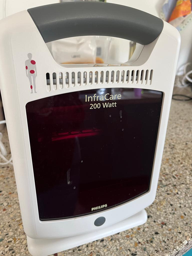 Philips InfraCare HP 3621 Infraroodlamp 200 Watt, Witgoed en Apparatuur, Ophalen, Zo goed als nieuw, Overige typen
