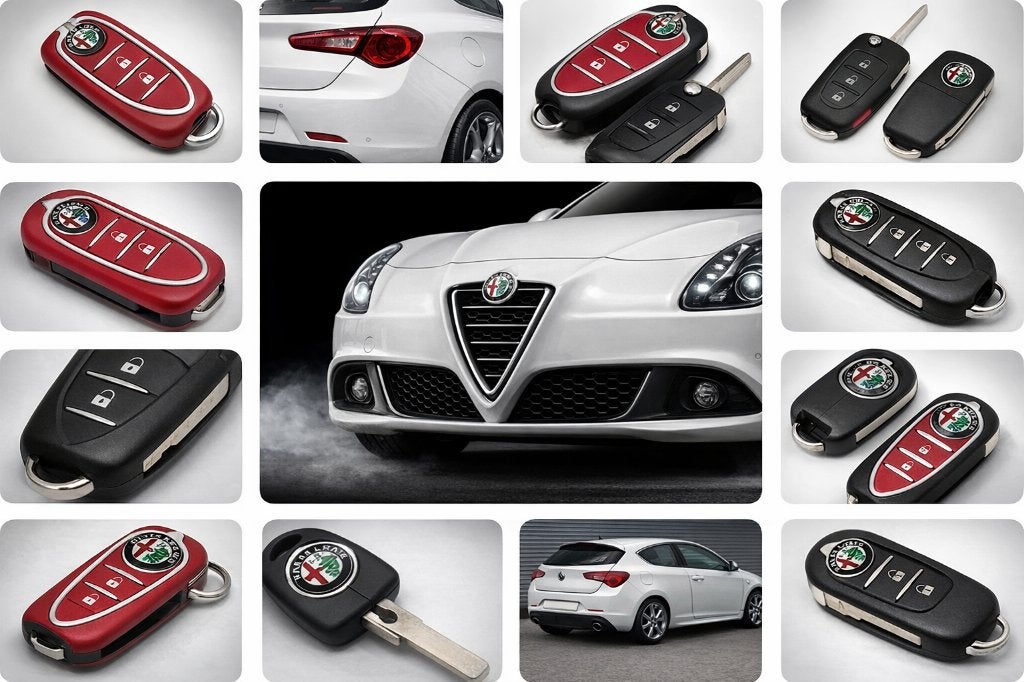 Alfa Romeo extra autosleutel nodig of reparatie  behuizing, Ophalen