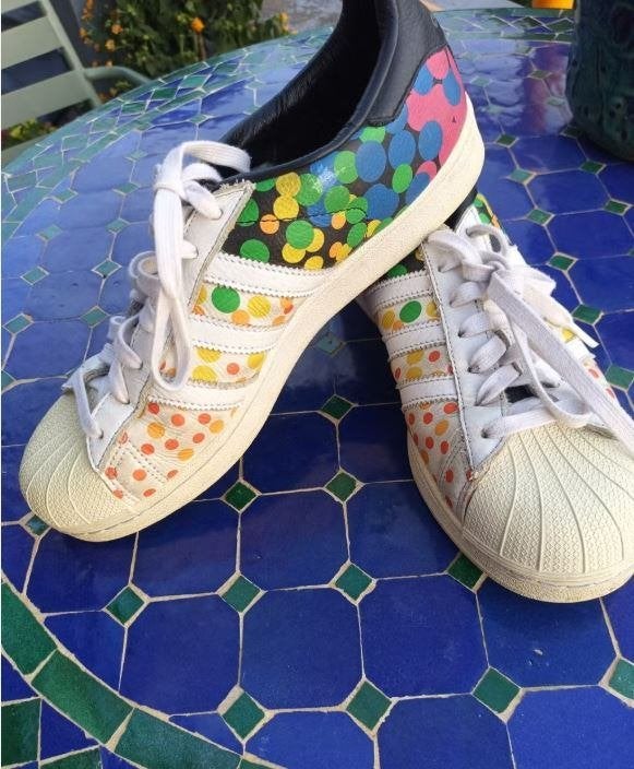 Adidas Superstar LGBT Pride Mt 42, Adidas, Wit, Ophalen of Verzenden, Sneakers of Gympen