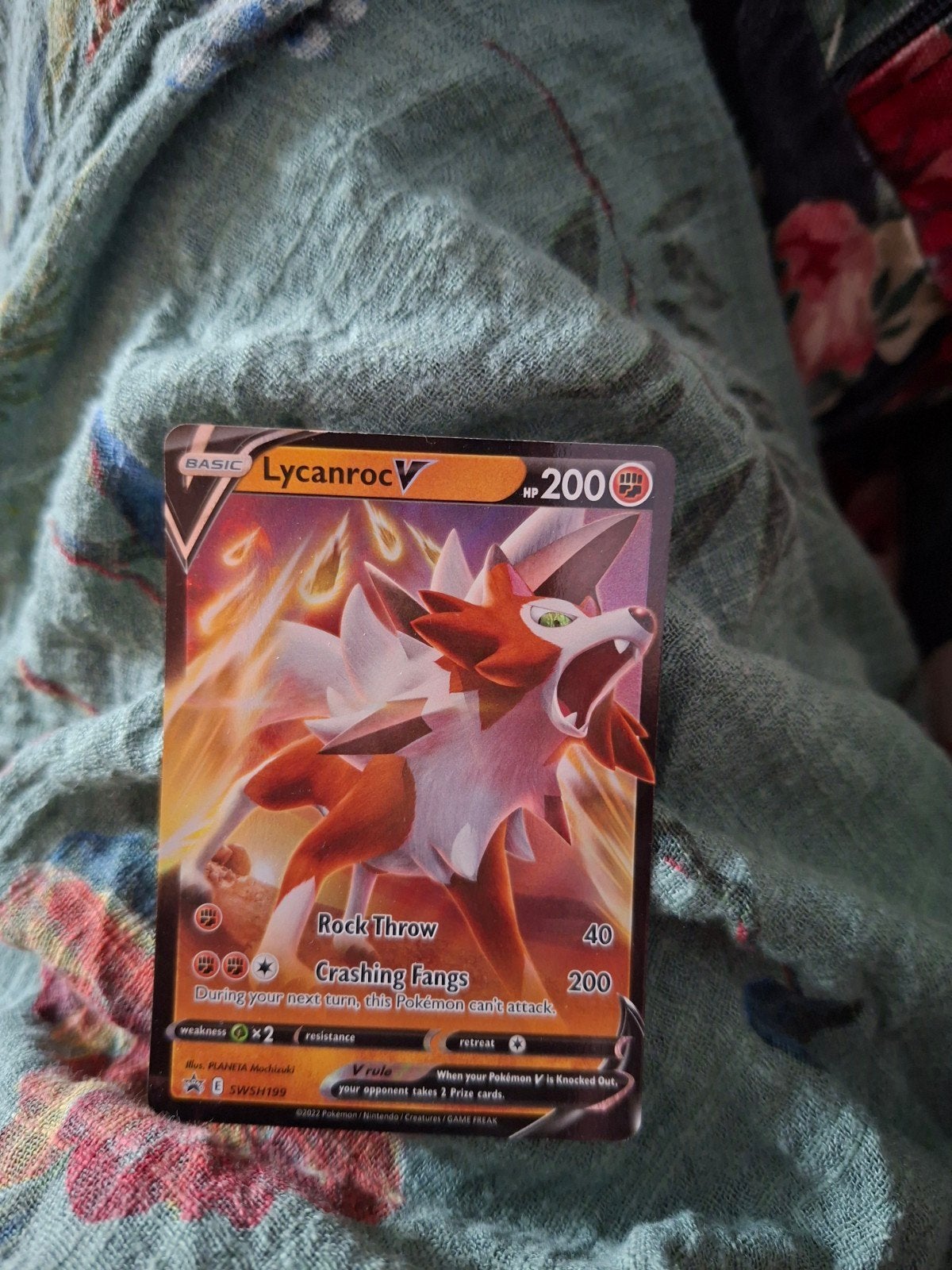 lycanroc, Ophalen of Verzenden, Zo goed als nieuw, Losse kaart
