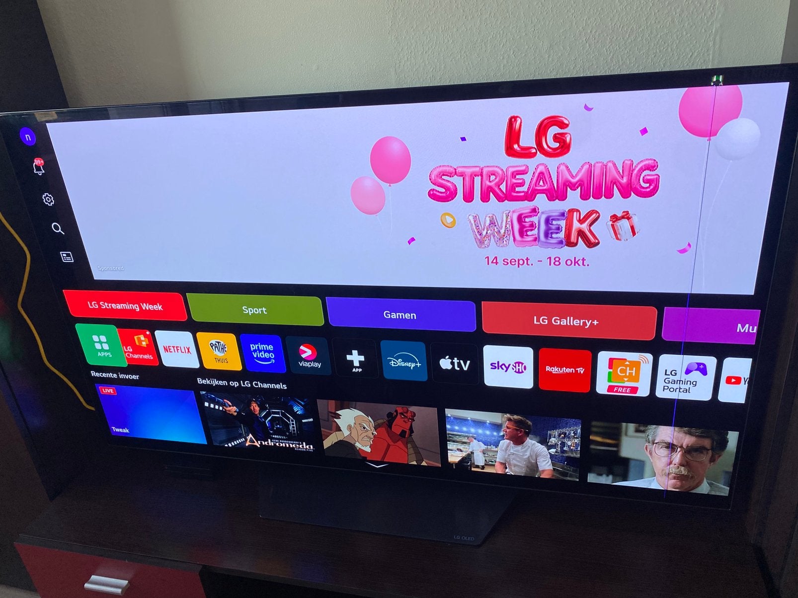 LG OLED TV 2023 ( met lijn )