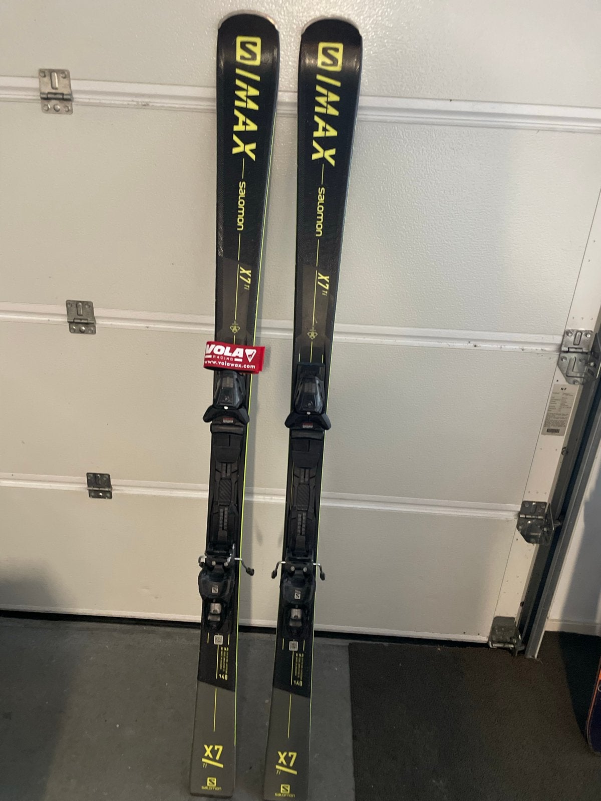 Salomon S/MAX X7 Ti Ski's 160cm - Gewaxt en Geslepen, Sport en Fitness, 160 tot 180 cm, Gebruikt, Skiën, Ski's